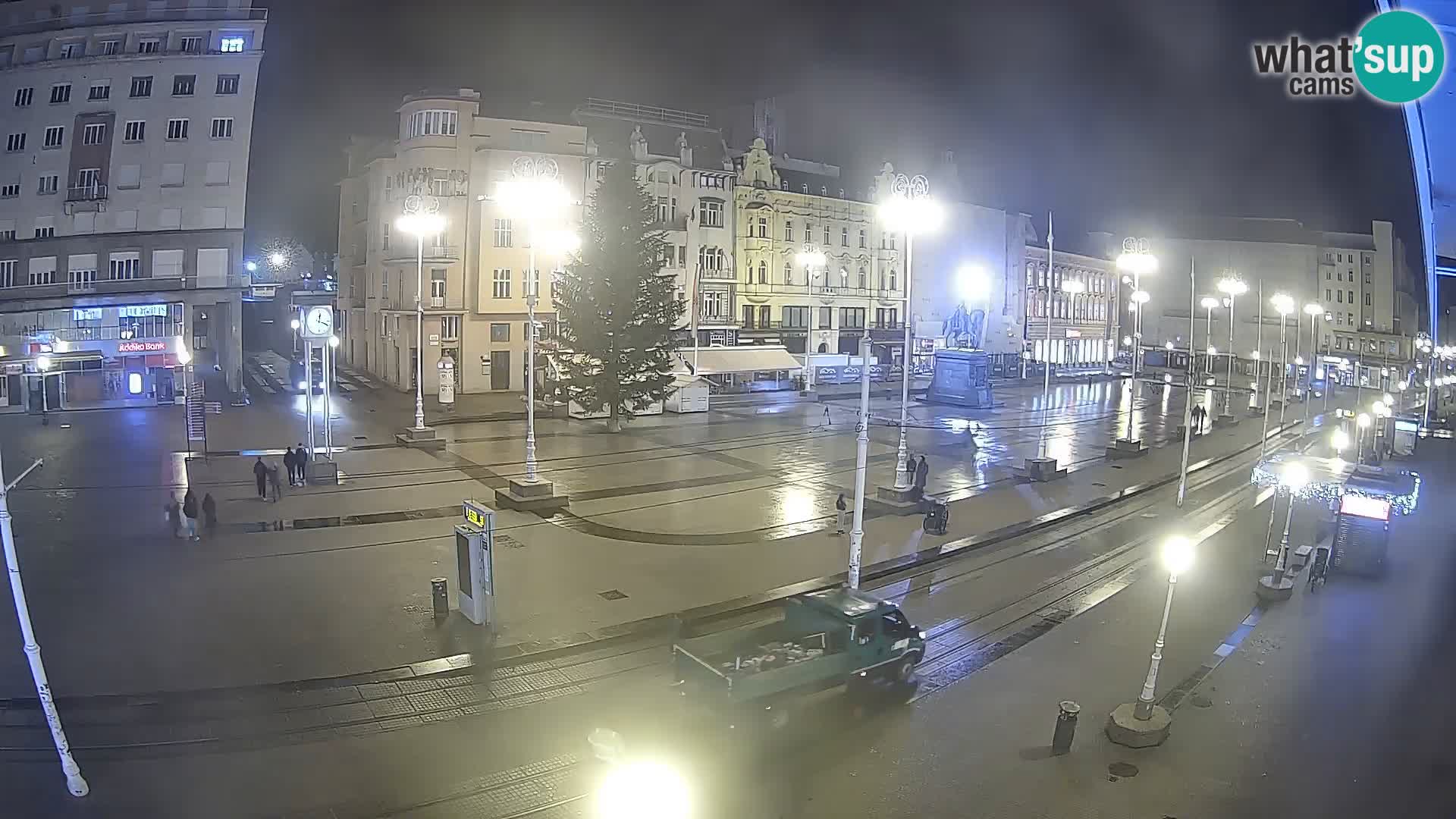 Webcam Zagabria Ban Jelacic piazza | Croazia