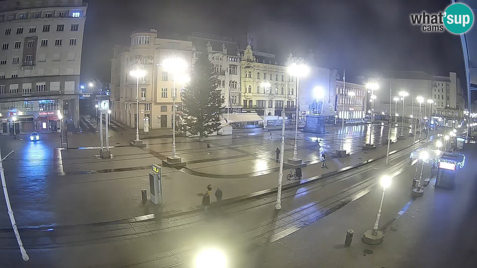 Webcam Zagabria Ban Jelacic piazza | Croazia