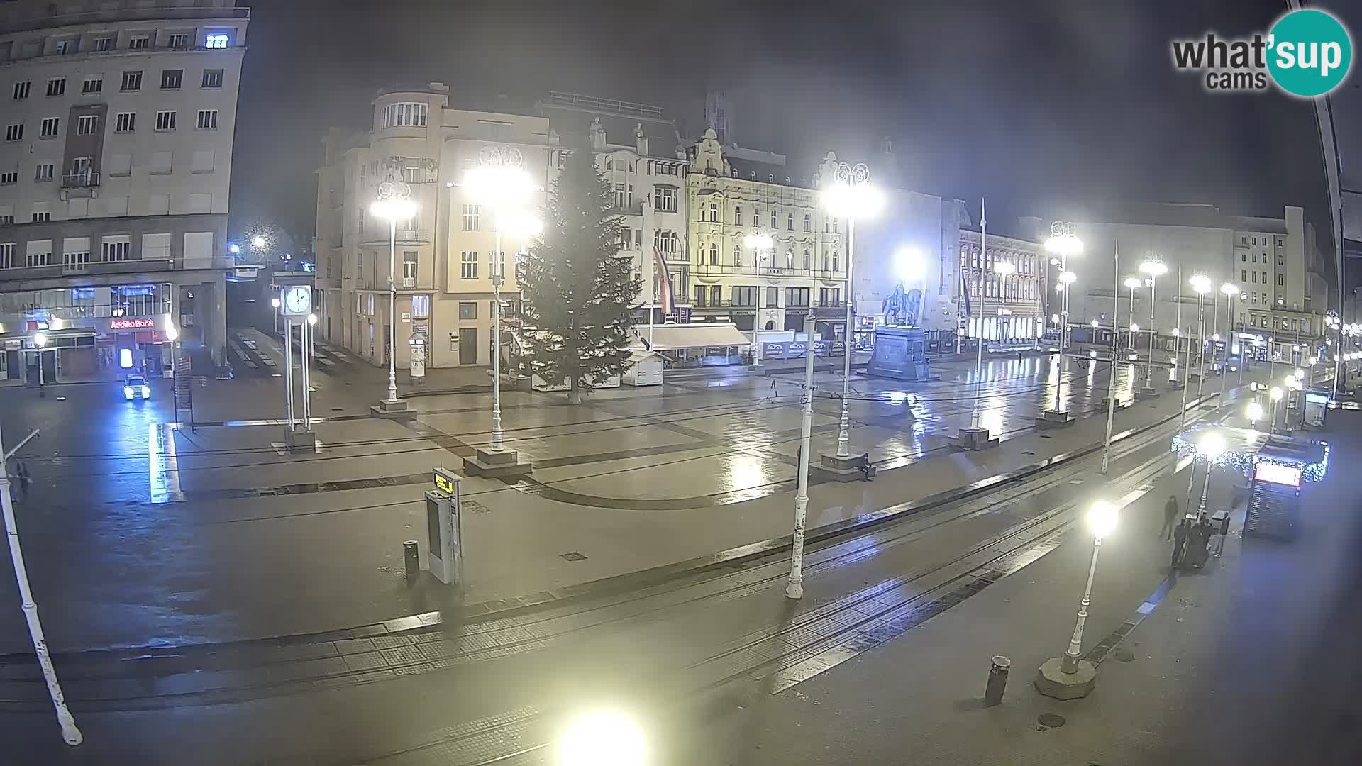 Zagreb live cam Bana Jelačića