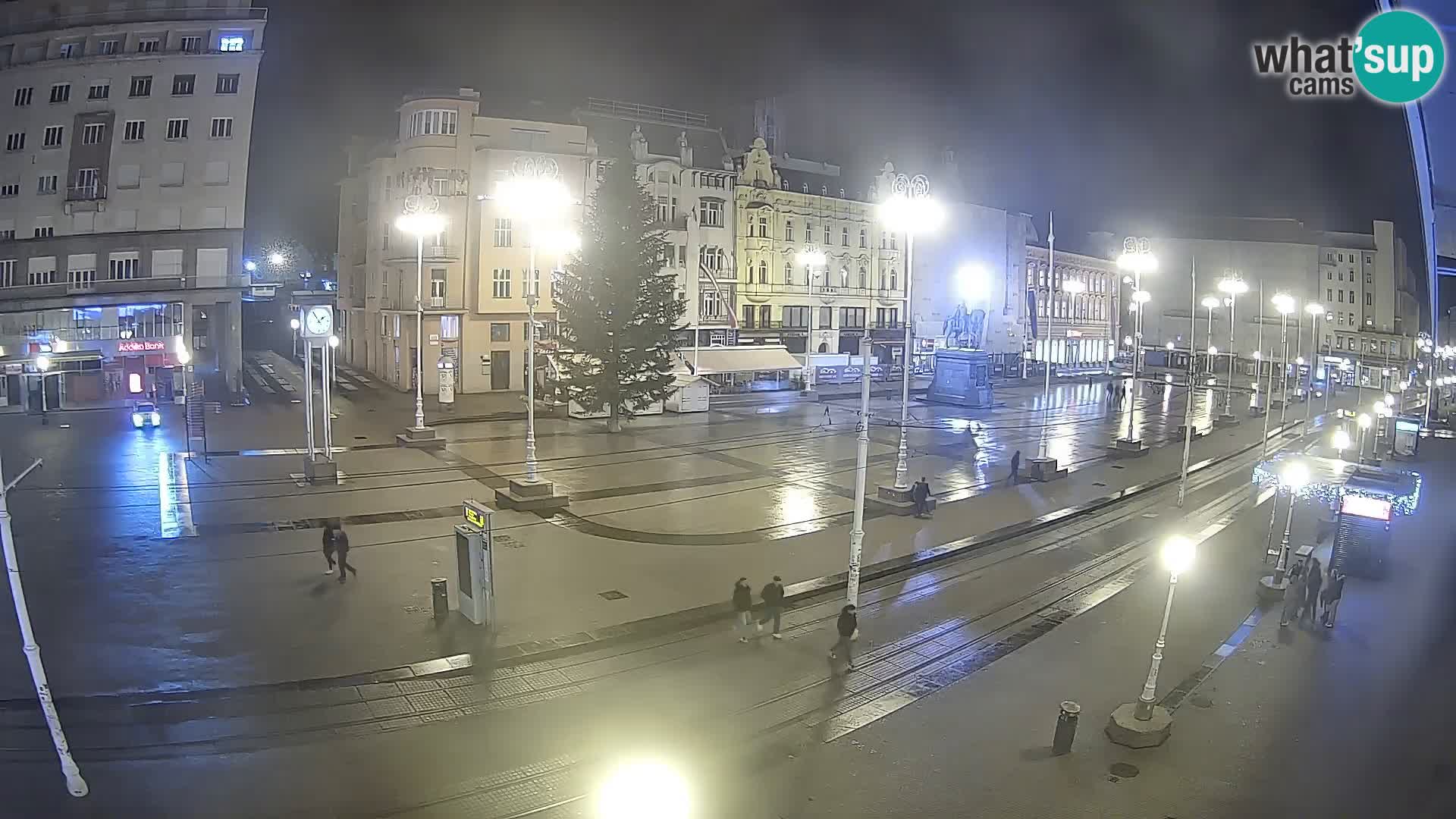 Zagreb live cam Bana Jelačića