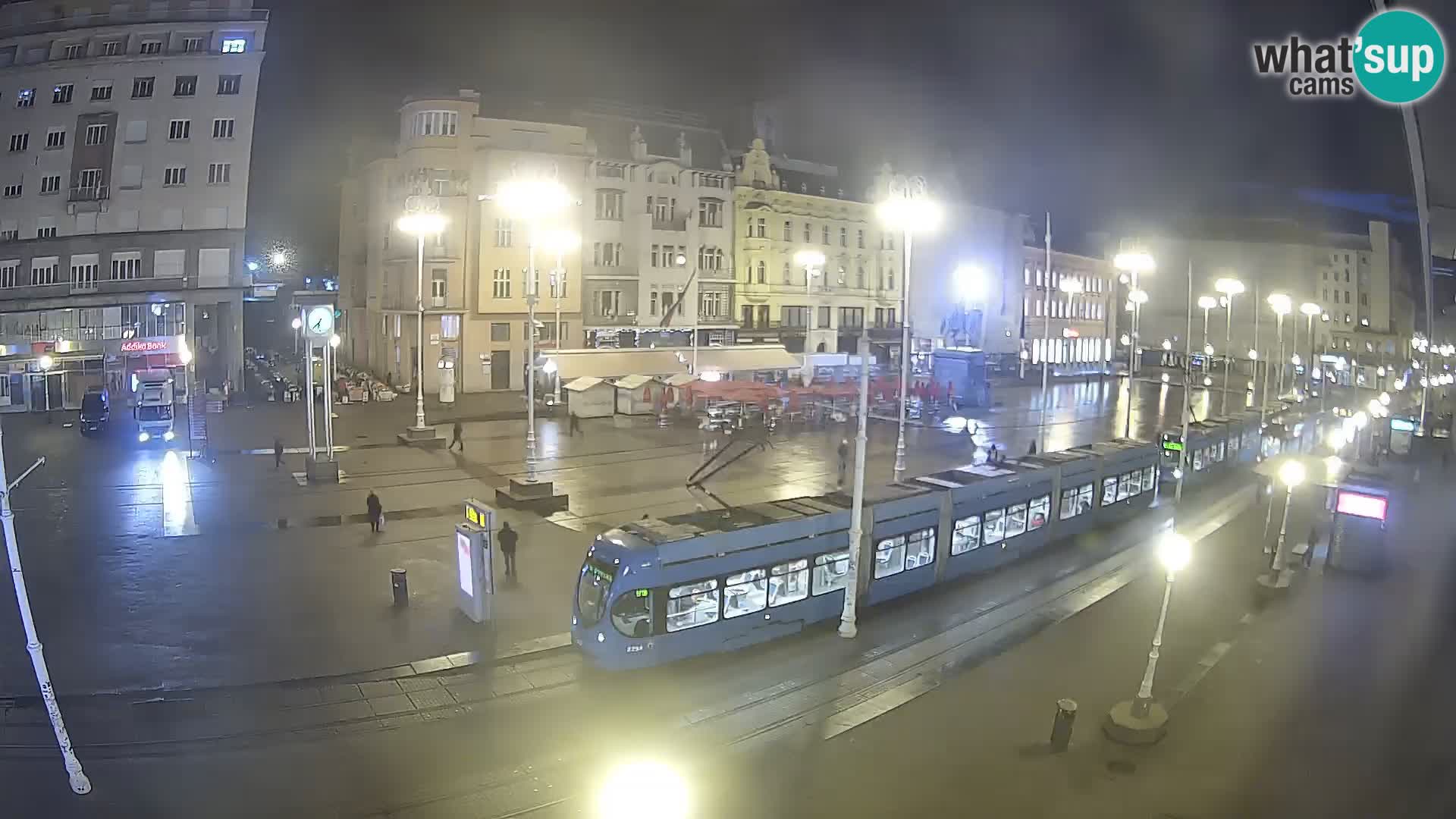 Webcam Zagreb Bana Jelačića square | Croatia