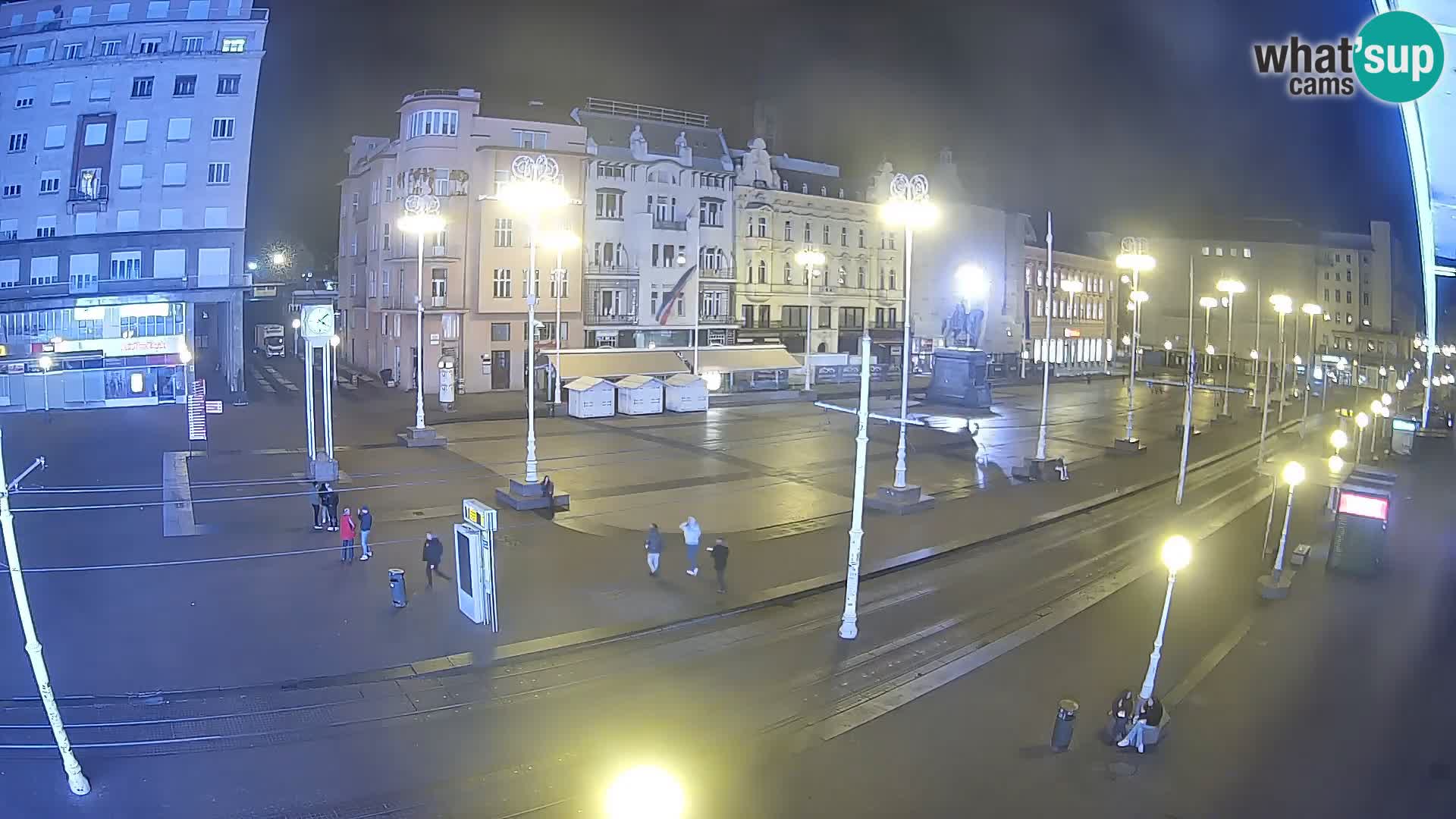 Zagreb live cam Bana Jelačića