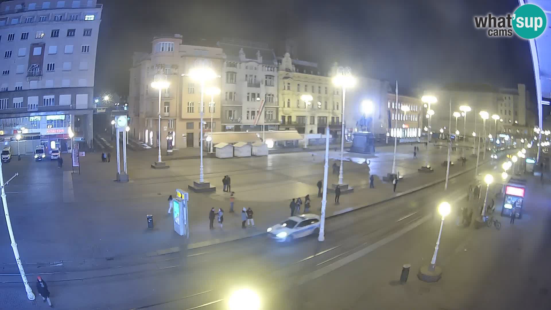 Spletna kamera Zagreb Ban Jelačić