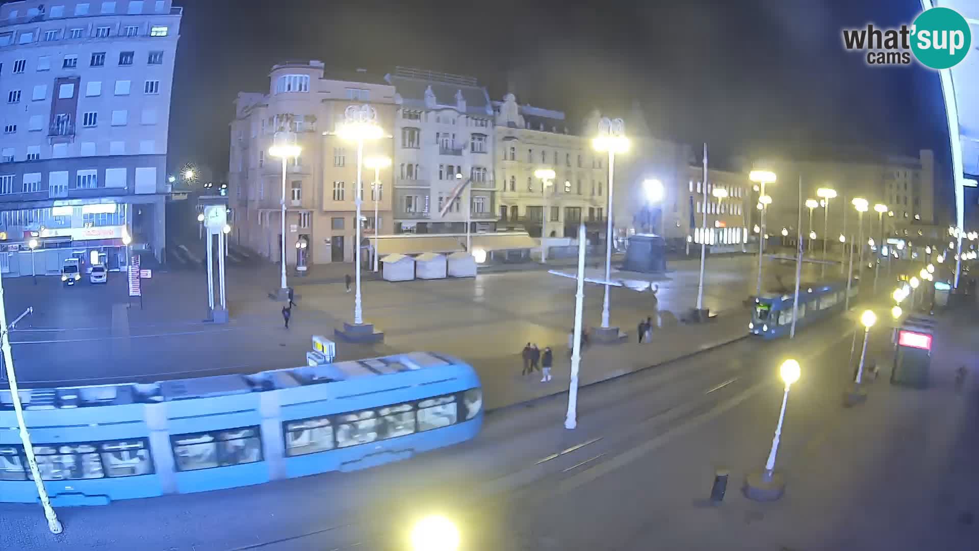 Spletna kamera Zagreb Ban Jelačić