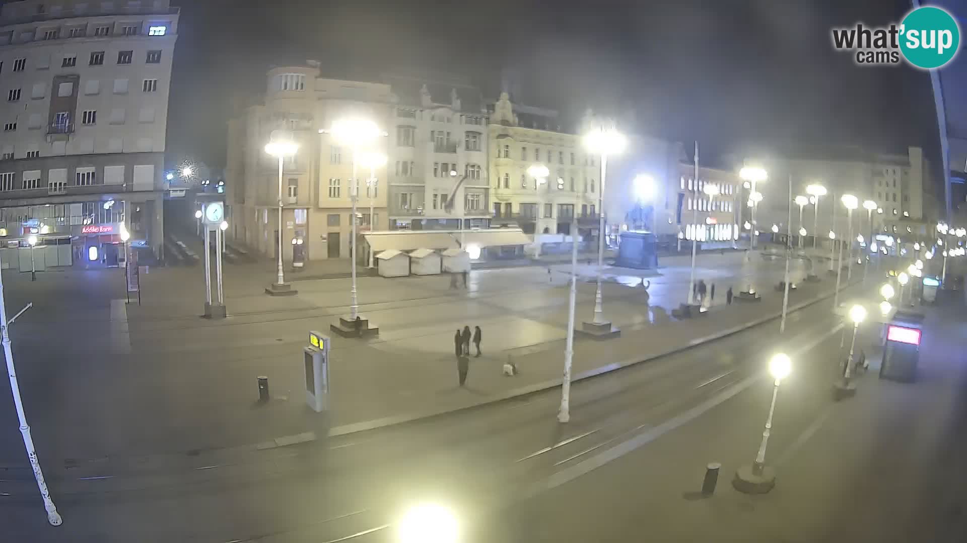 Zagreb live cam Bana Jelačića