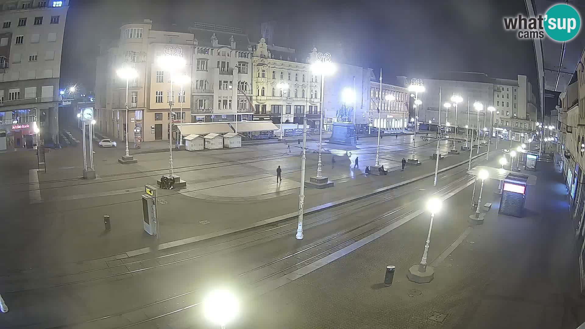 Zagreb live cam Bana Jelačića