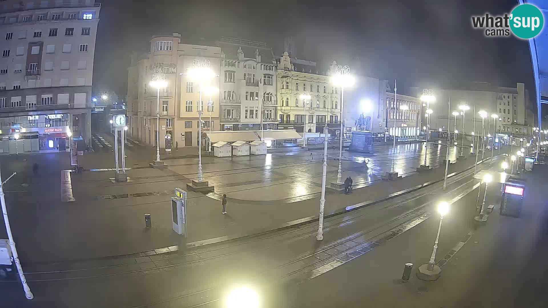 Zagreb live cam Bana Jelačića
