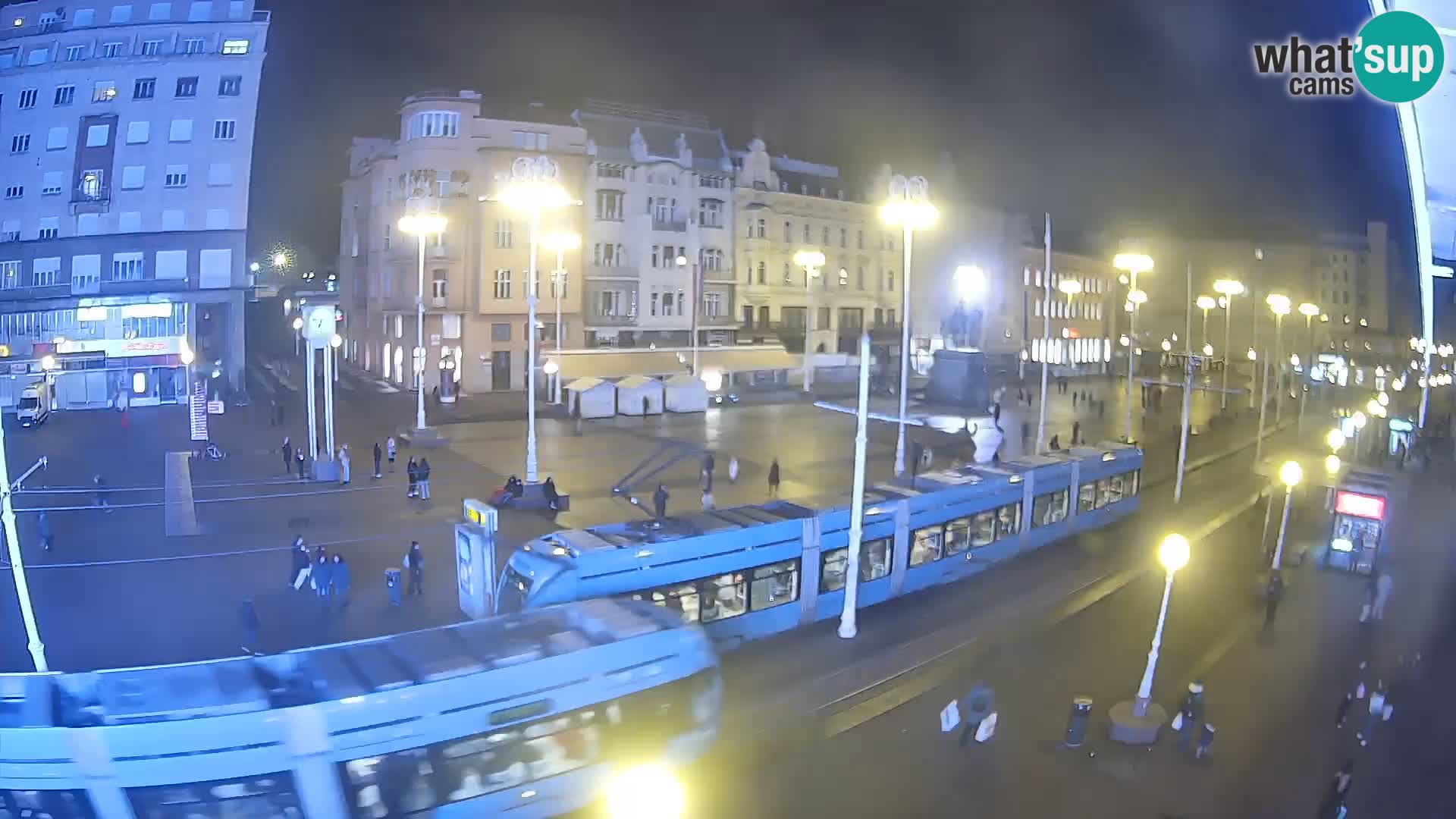 Live Cam Zagreb Ban Jelačić place | Croatie