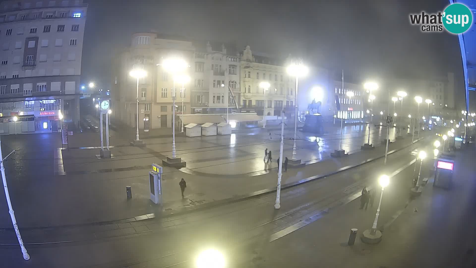 Live Cam Zagreb Ban Jelačić place | Croatie