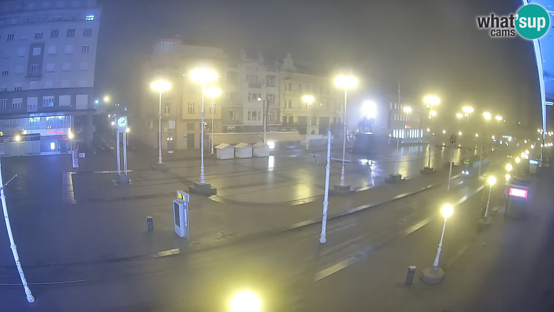 Webcam Zagabria Ban Jelacic piazza | Croazia