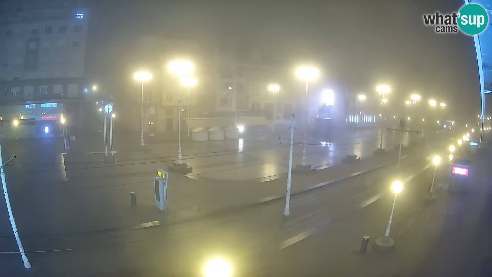 Live Cam Zagreb Ban Jelačić place | Croatie