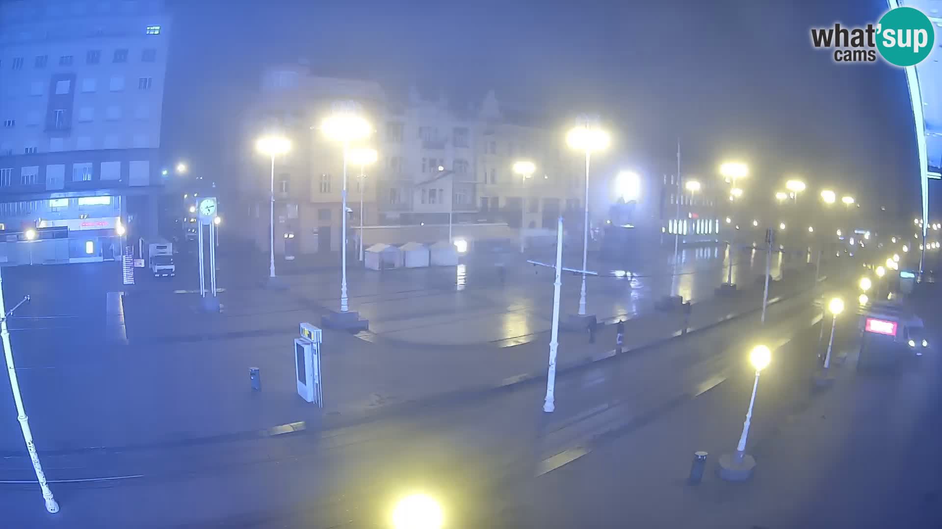 Zagreb live cam Bana Jelačića
