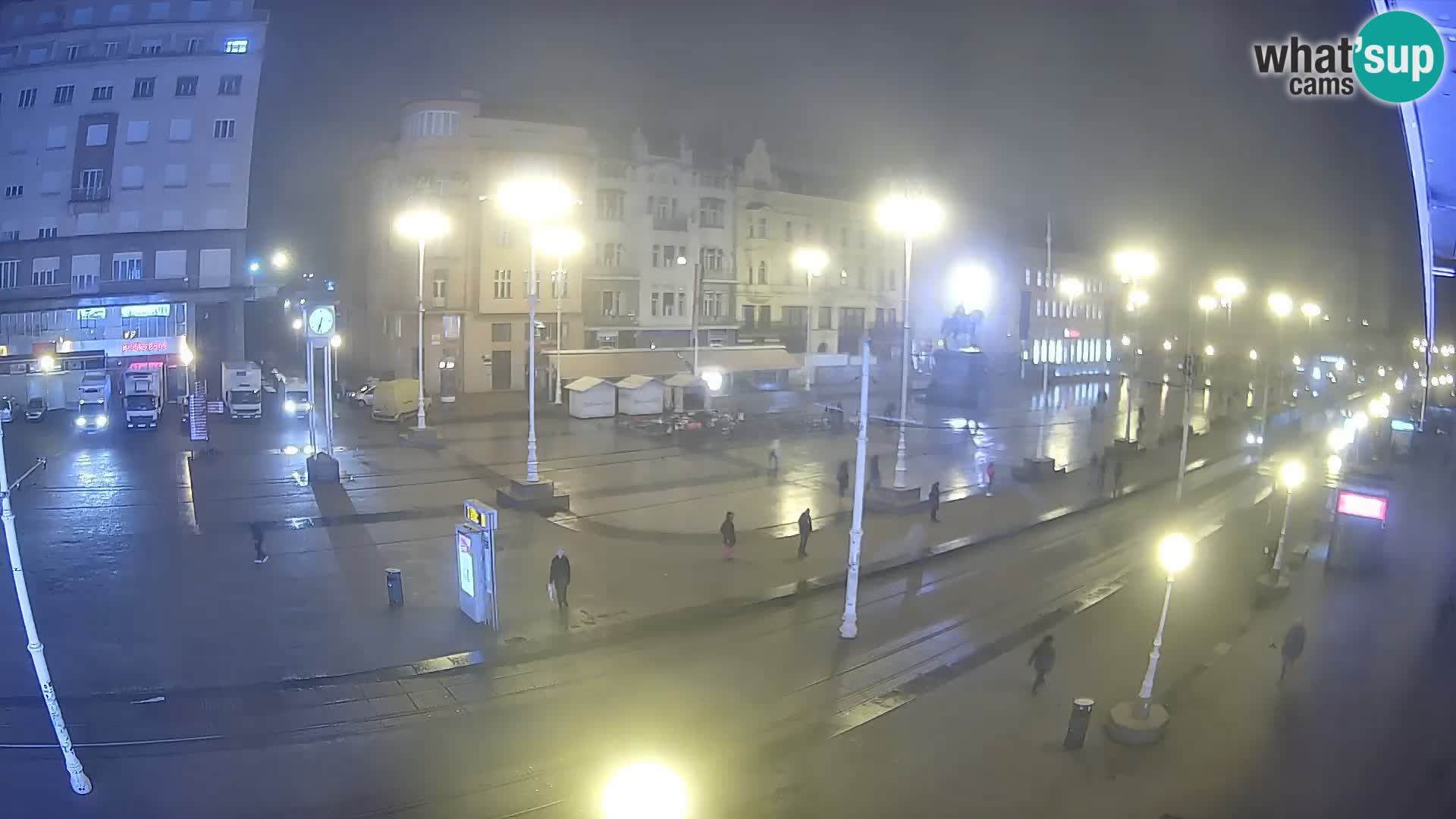 Zagreb live cam Bana Jelačića
