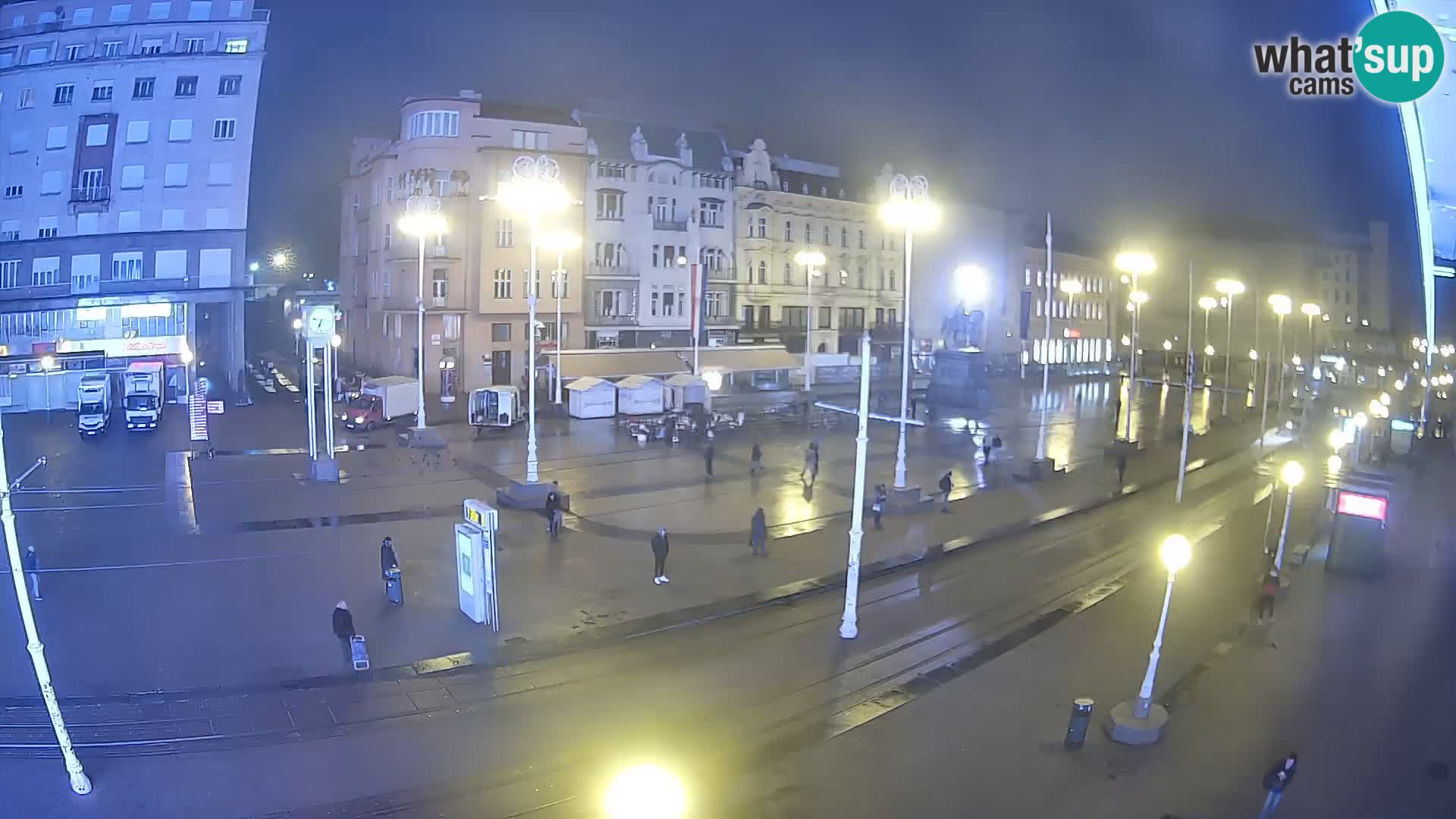 Zagreb live cam Bana Jelačića
