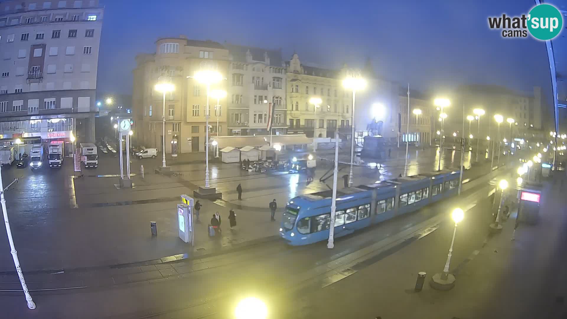 Spletna kamera Zagreb Ban Jelačić