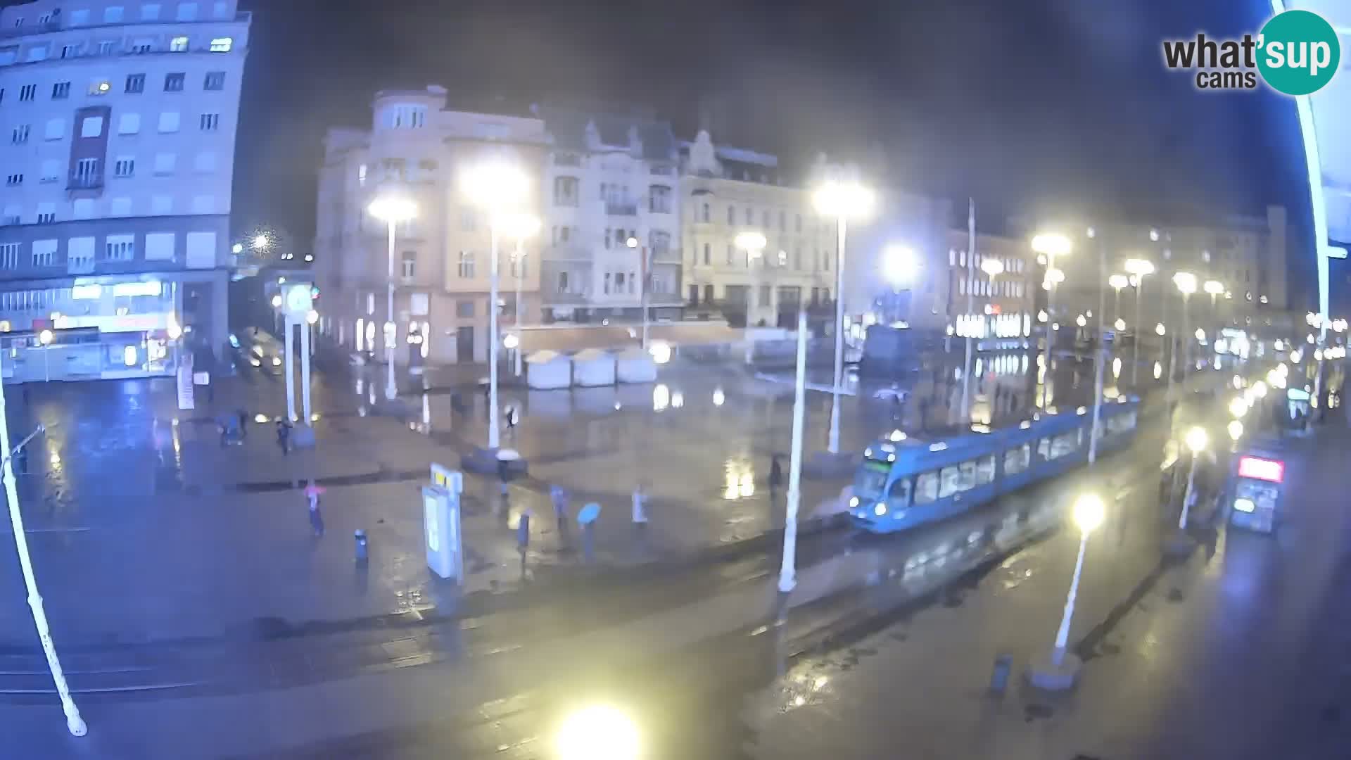 Webcam Zagreb Bana Jelačića square | Croatia