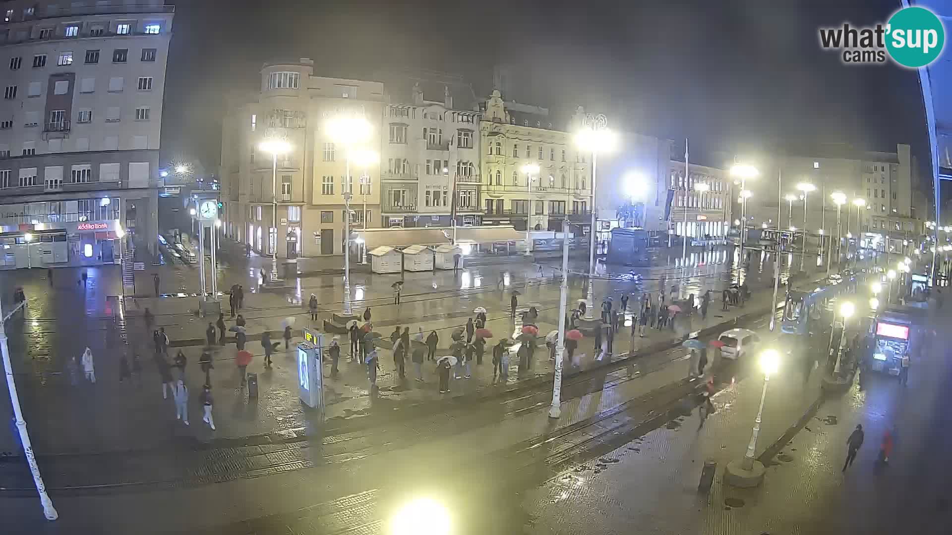 Spletna kamera Zagreb Ban Jelačić