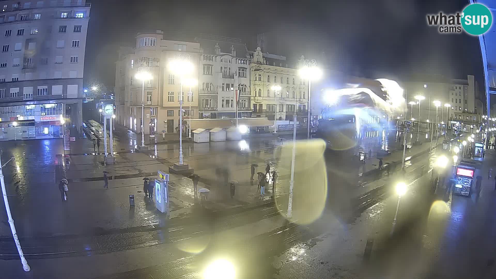 Zagreb live cam Bana Jelačića