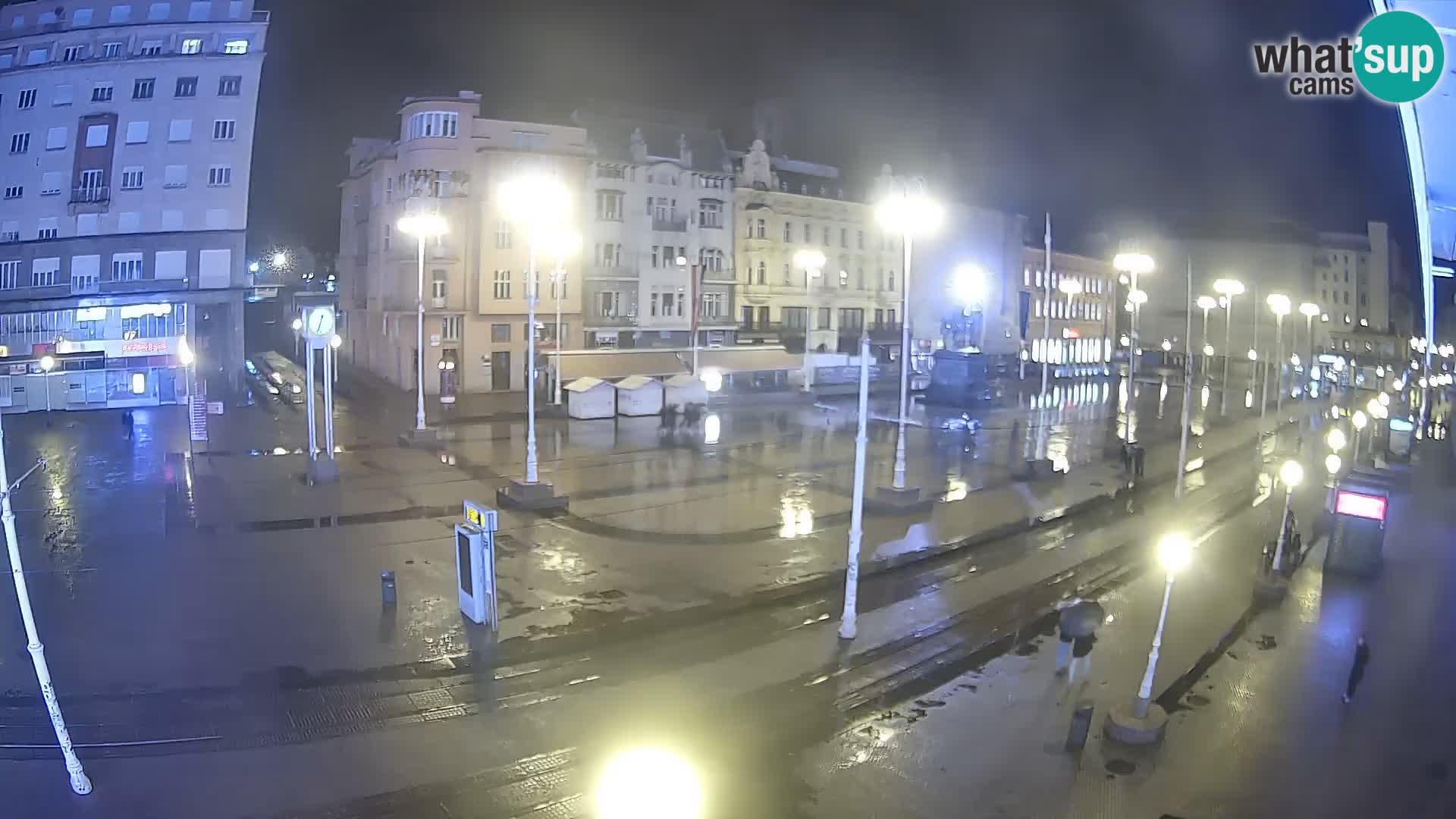 Webcam Zagreb Bana Jelačića square | Croatia