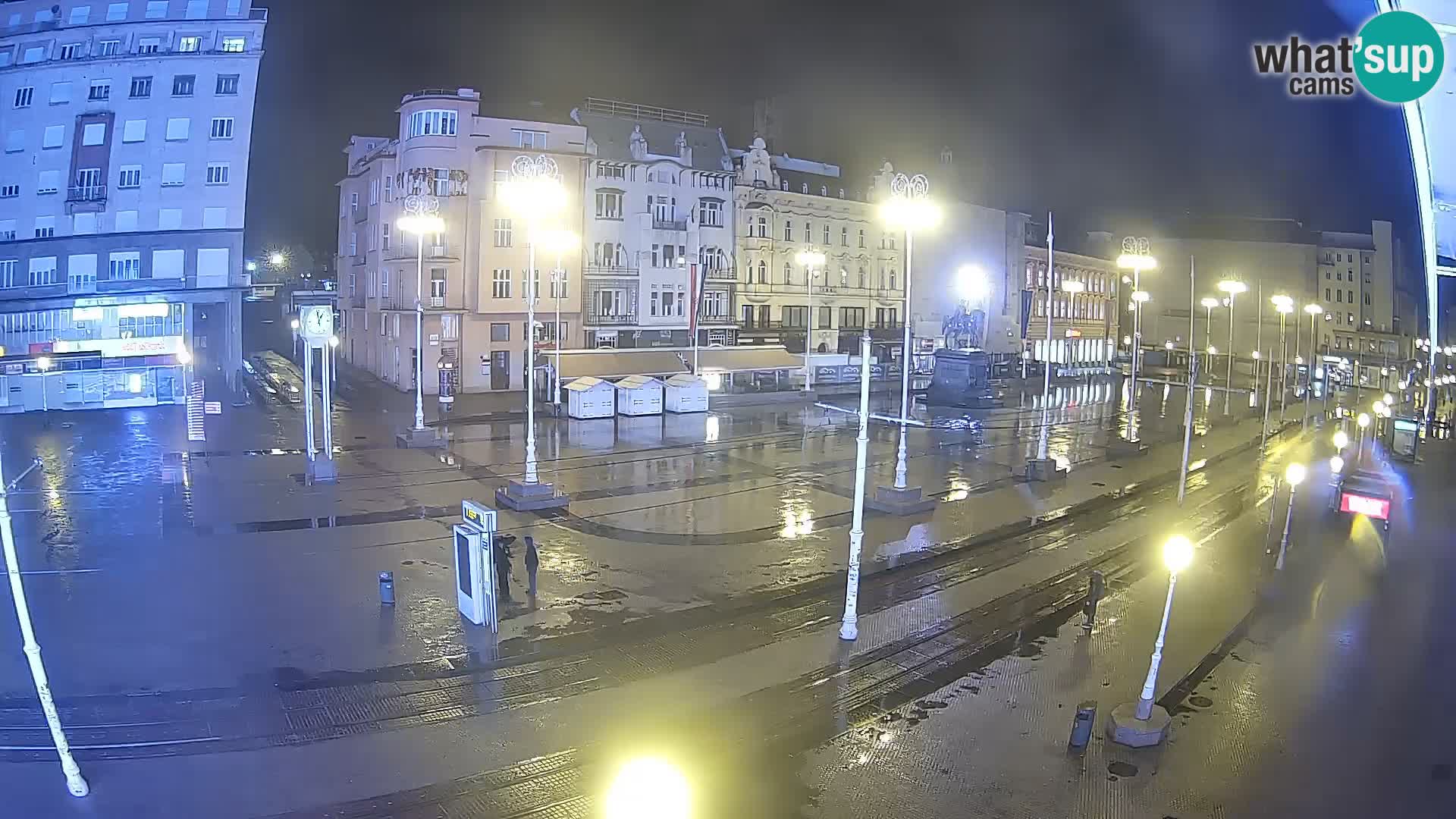 Live Cam Zagreb Ban Jelačić place | Croatie