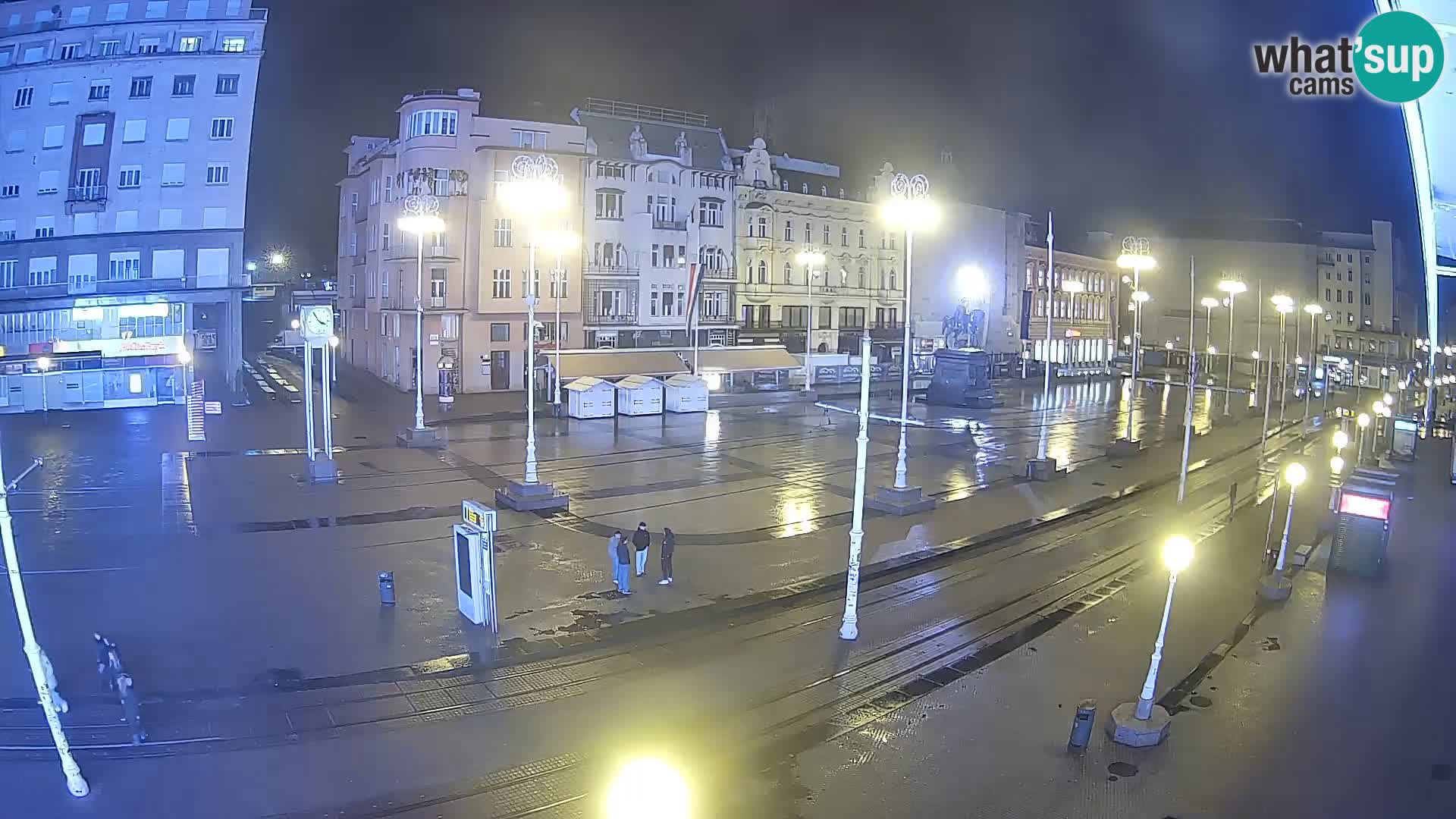 Webcam Zagabria Ban Jelacic piazza | Croazia