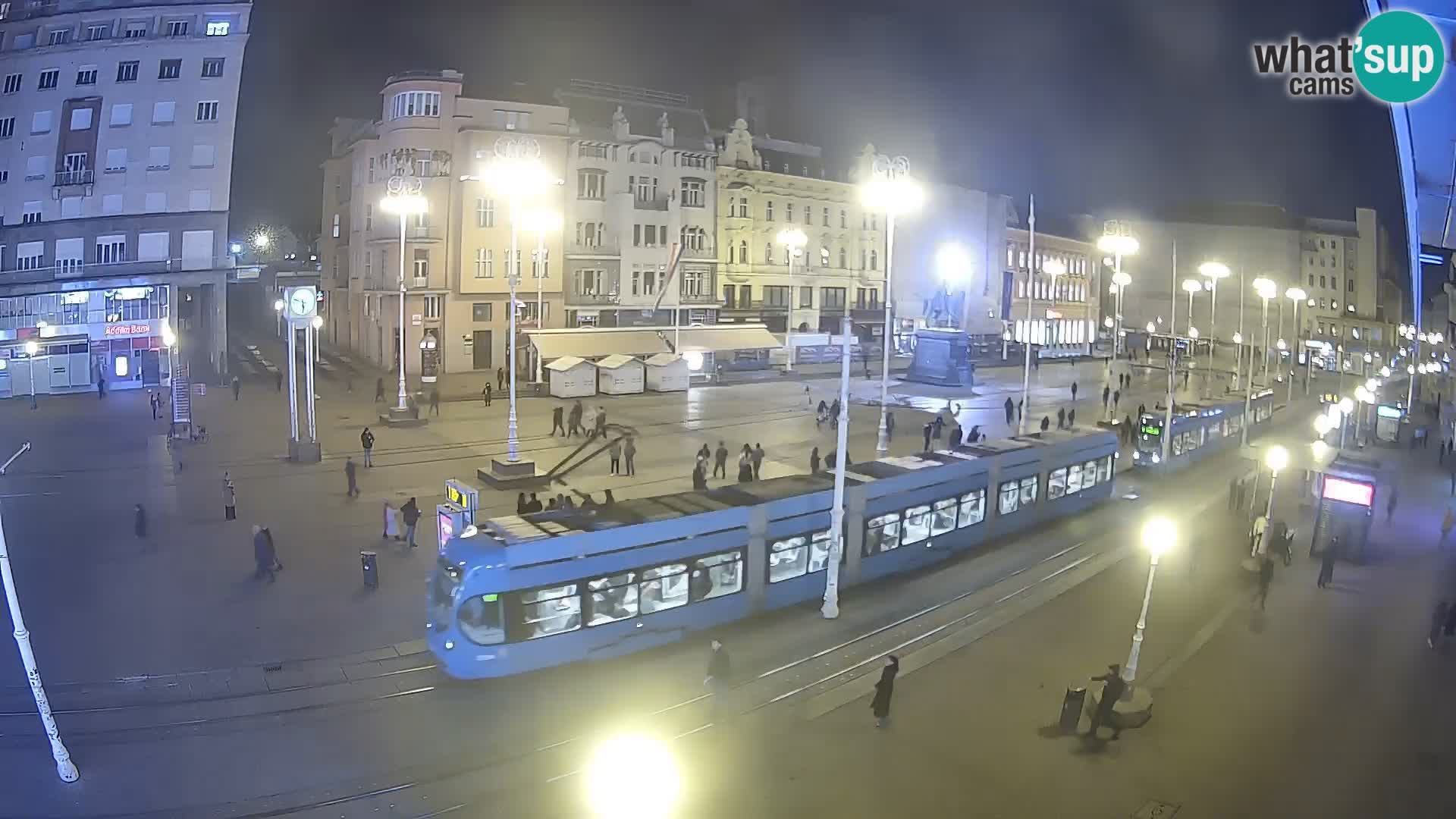 Spletna kamera Zagreb Ban Jelačić