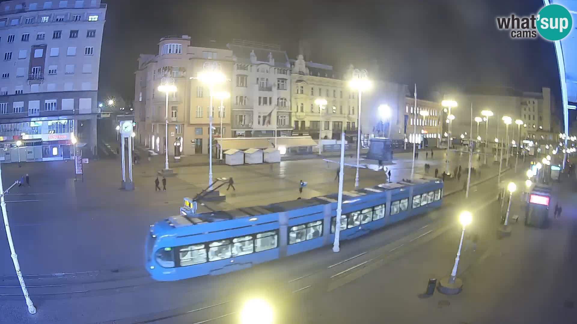 Live Cam Zagreb Ban Jelačić place | Croatie