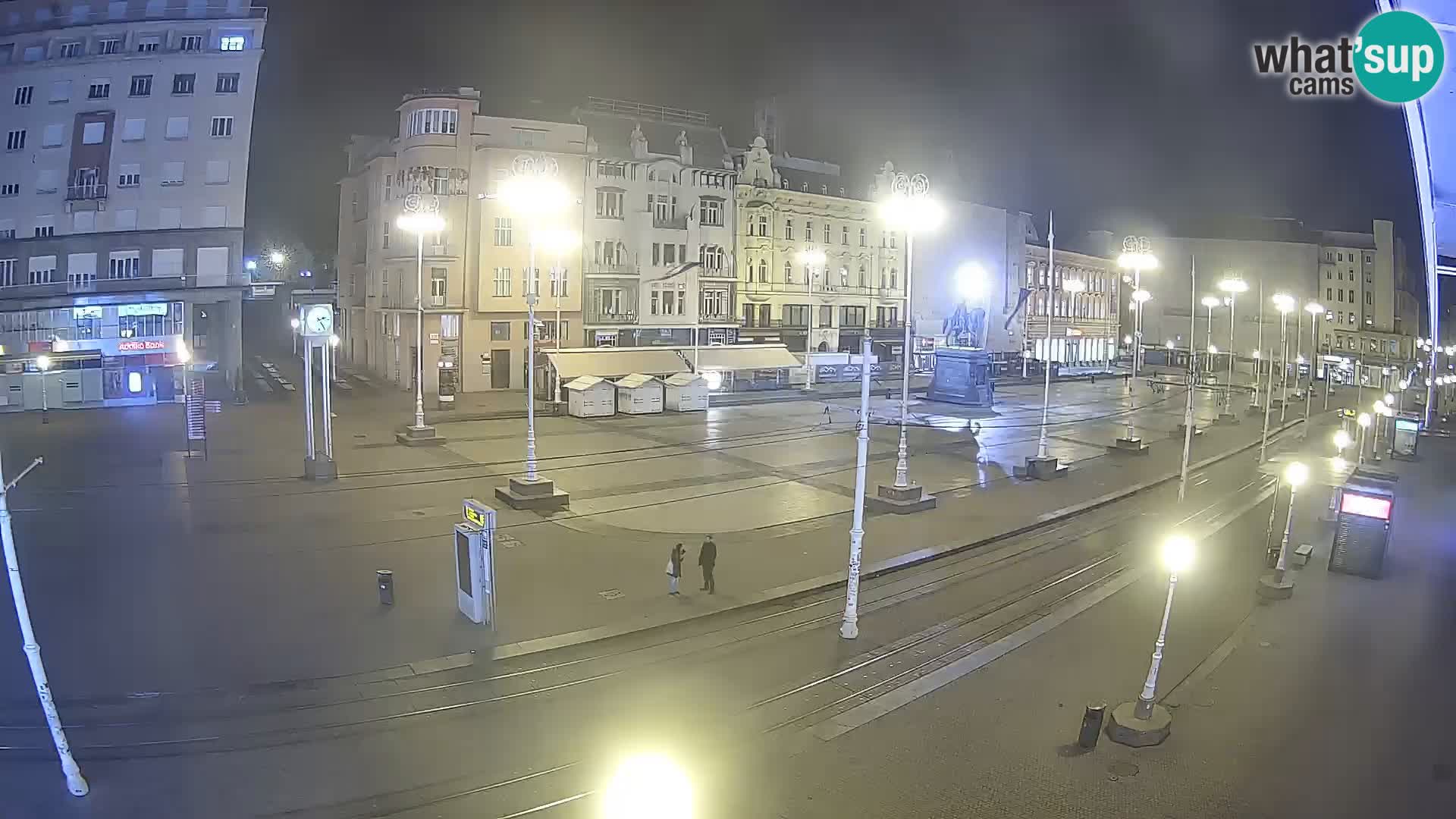 Spletna kamera Zagreb Ban Jelačić