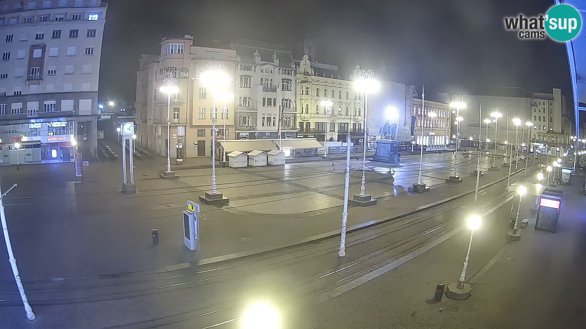 Spletna kamera Zagreb Ban Jelačić