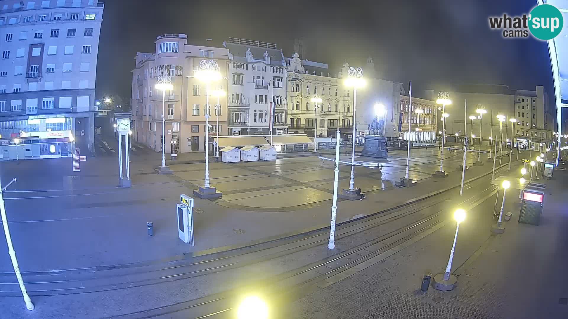 Zagreb webcam Ban Jelacica Platz | Kroatien