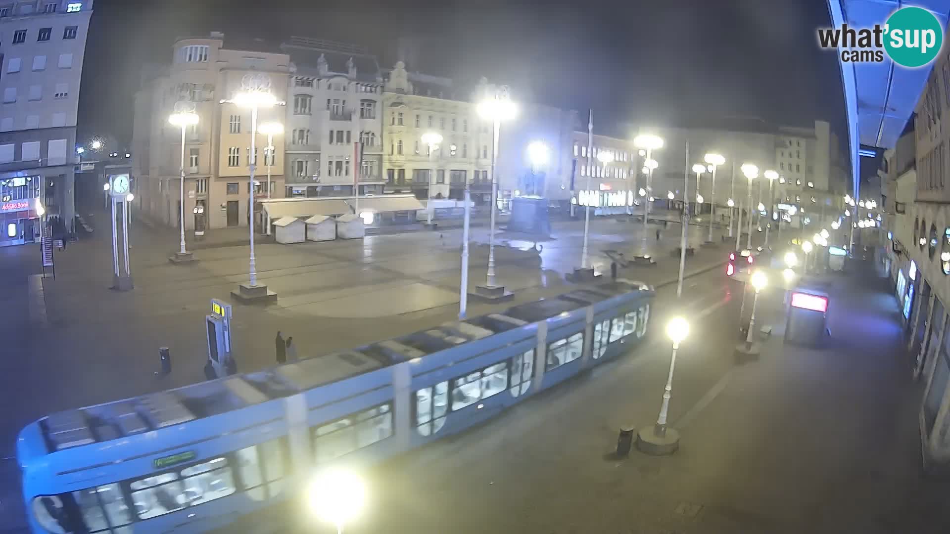 Spletna kamera Zagreb Ban Jelačić