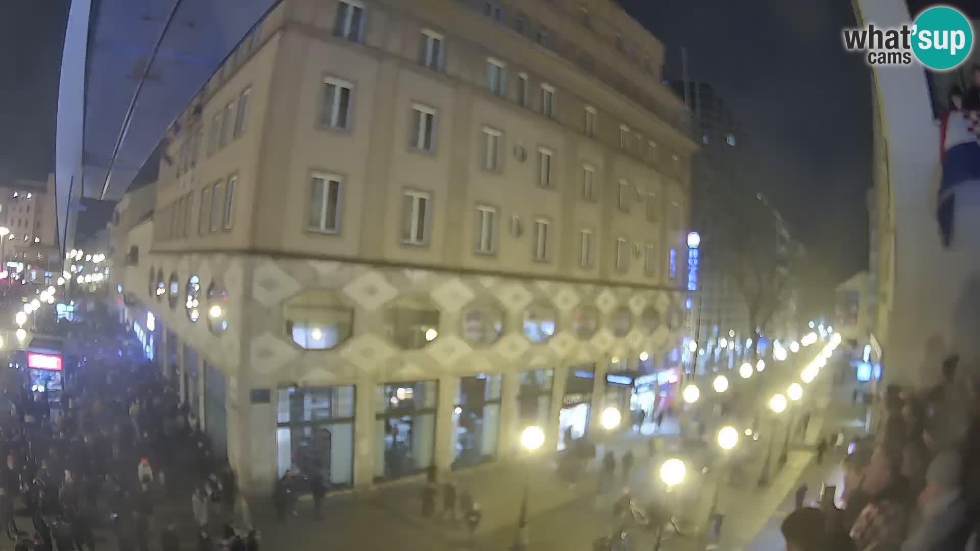 Zagreb webcam Ban Jelacica Platz | Kroatien