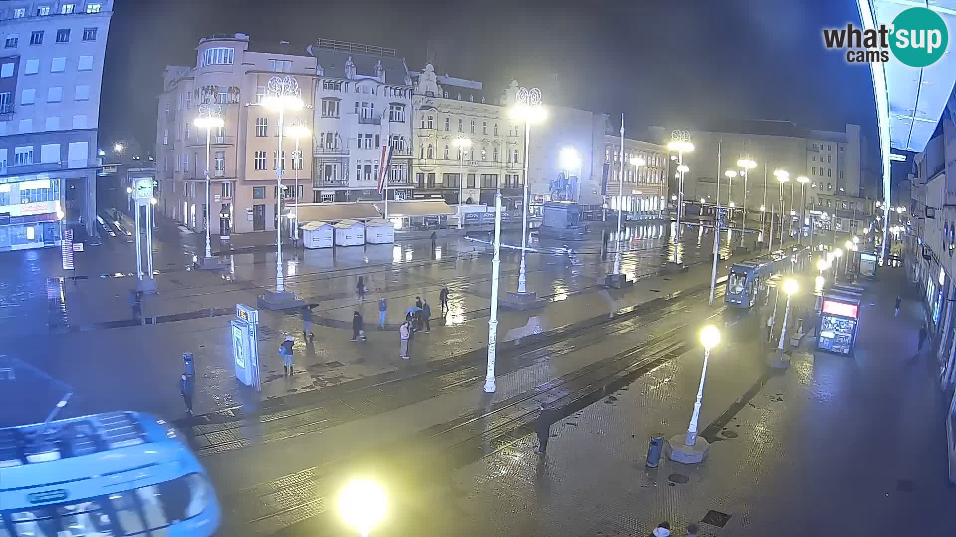 Spletna kamera Zagreb Ban Jelačić