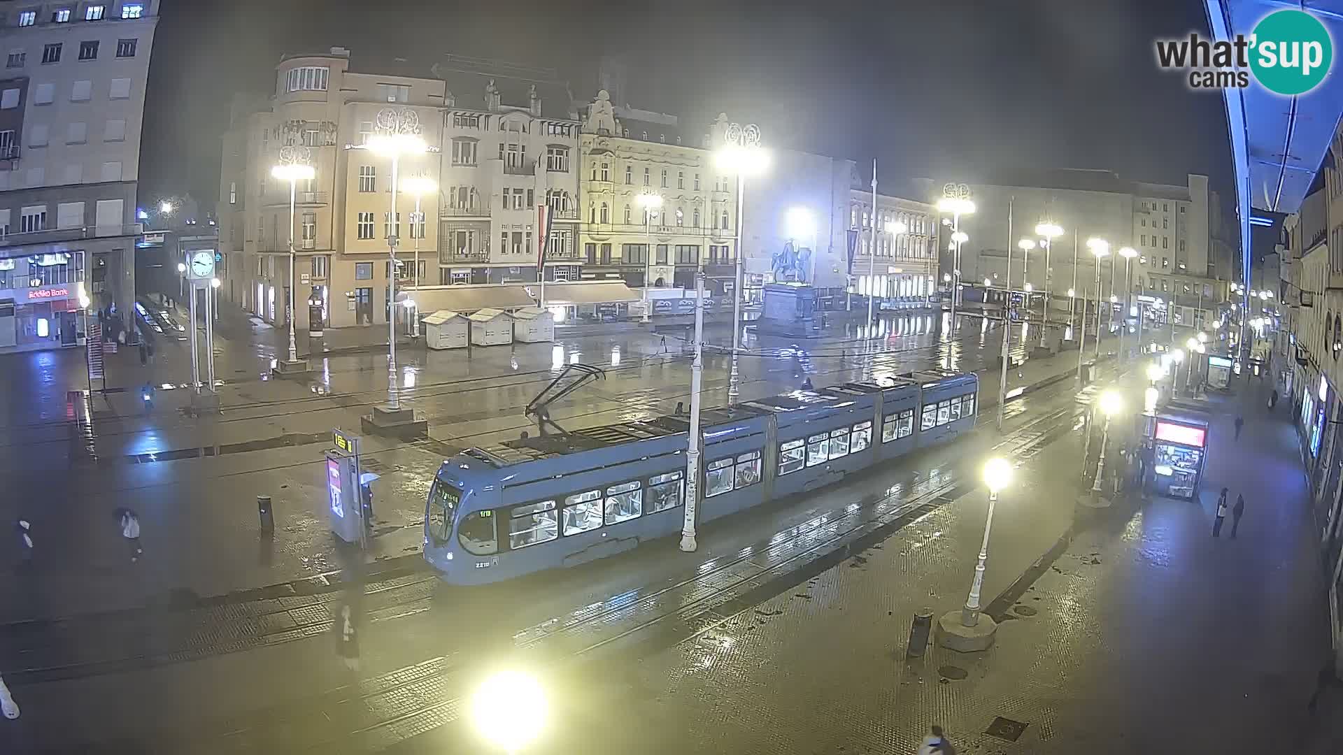 Webcam Zagabria Ban Jelacic piazza | Croazia