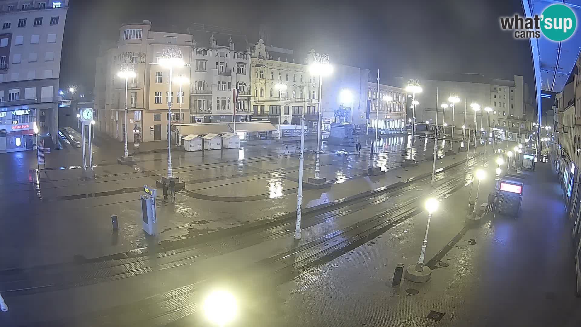 Live Cam Zagreb Ban Jelačić place | Croatie