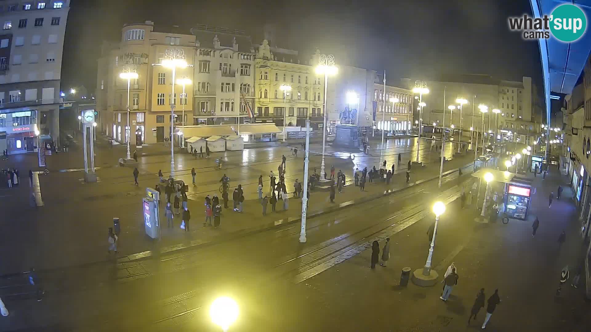 Live Cam Zagreb Ban Jelačić place | Croatie