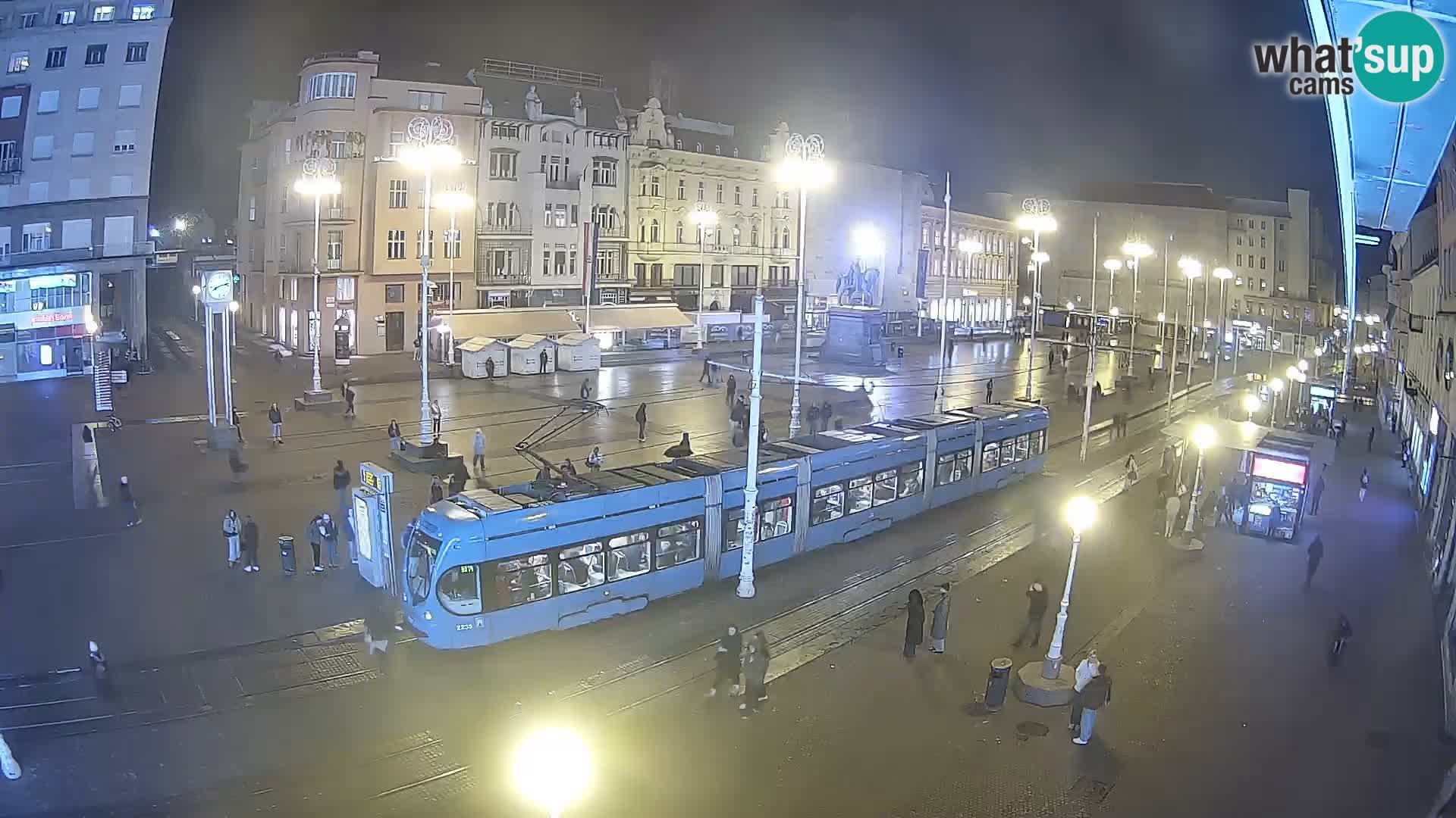Spletna kamera Zagreb Ban Jelačić