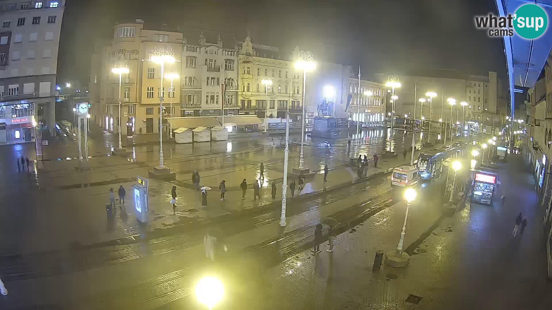 Zagreb live cam Bana Jelačića