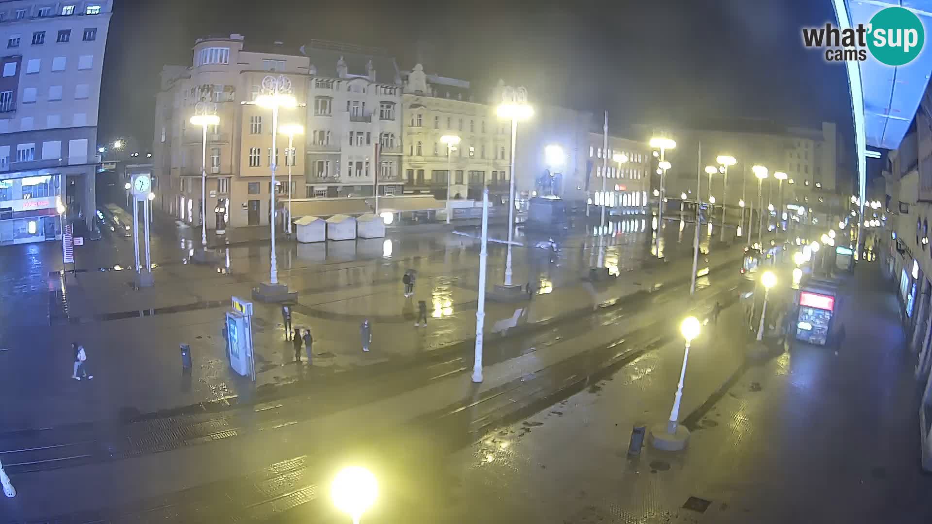 Zagreb live cam Bana Jelačića