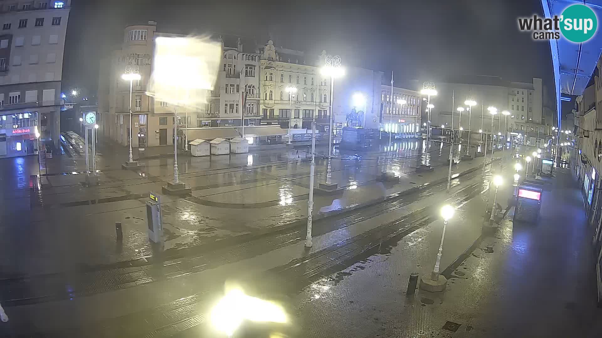 Spletna kamera Zagreb Ban Jelačić