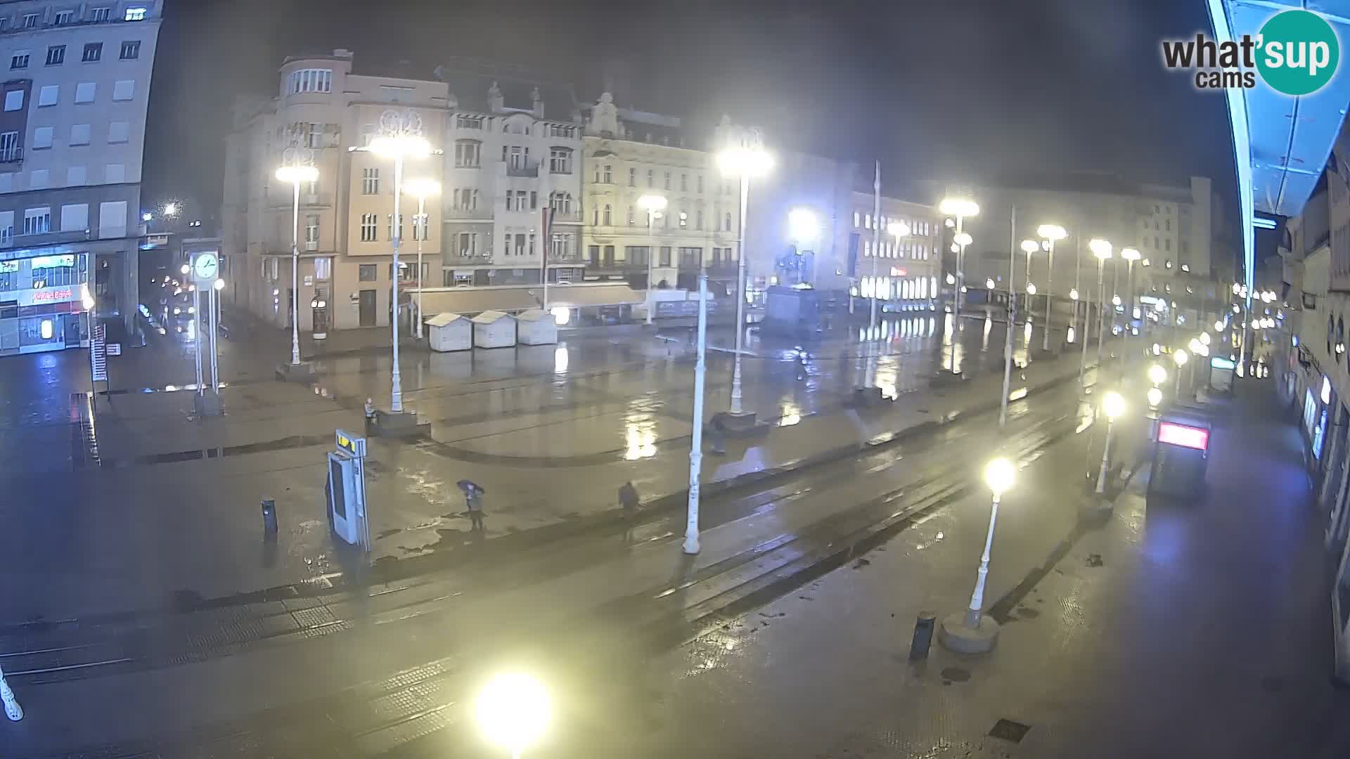 Zagreb live cam Bana Jelačića