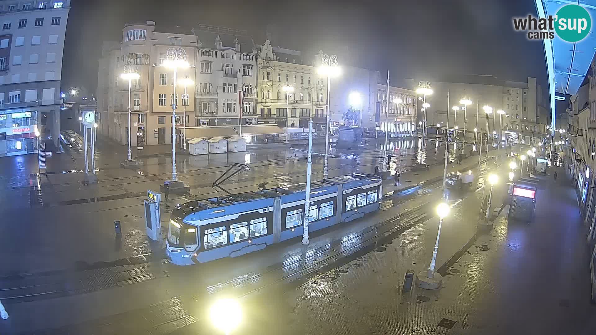 Zagreb live cam Bana Jelačića