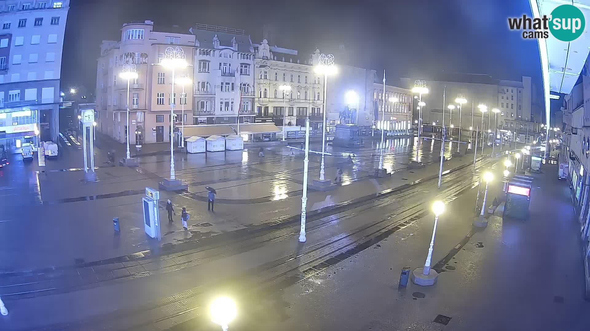 Zagreb live cam Bana Jelačića