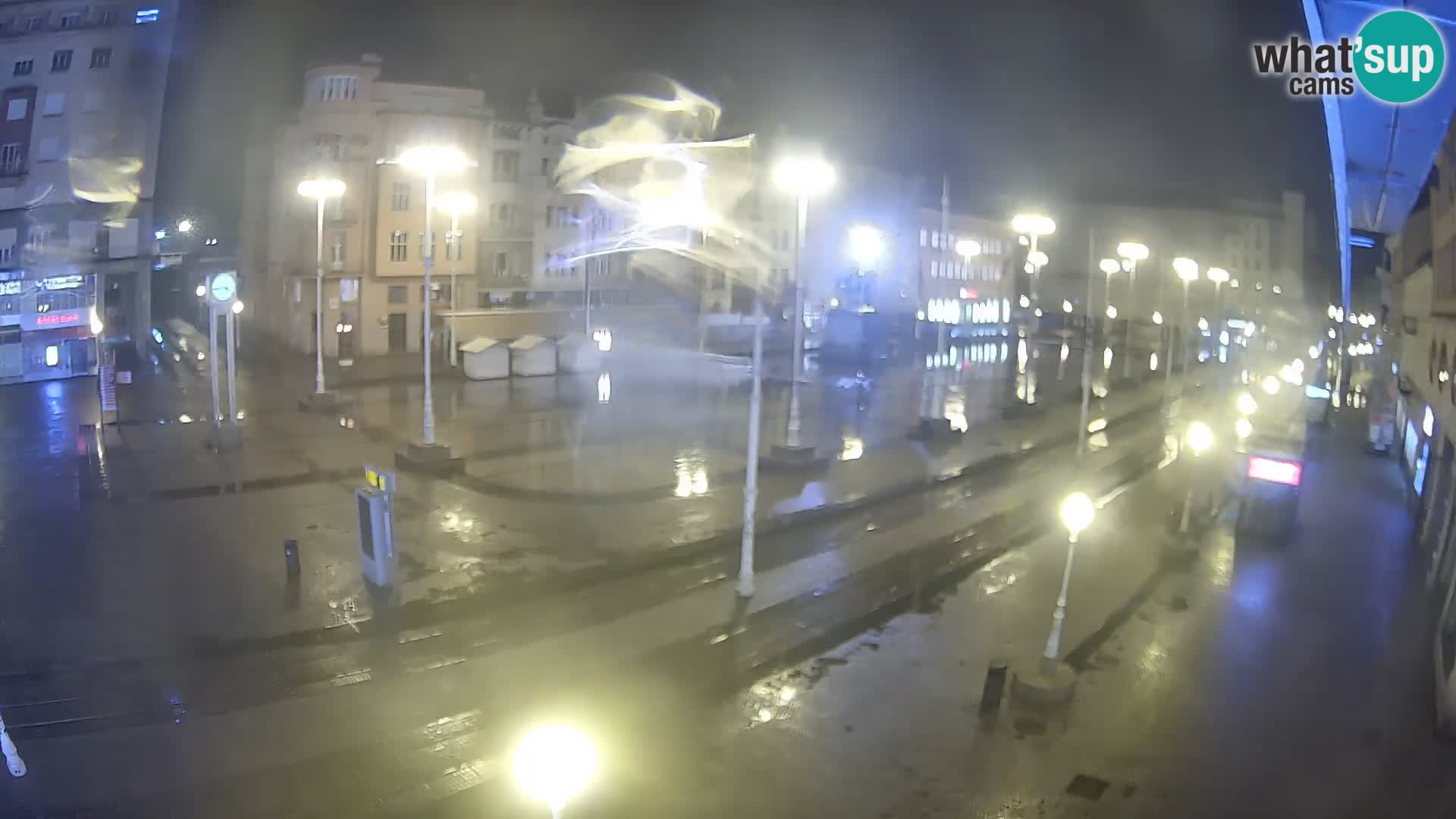 Webcam Zagabria Ban Jelacic piazza | Croazia