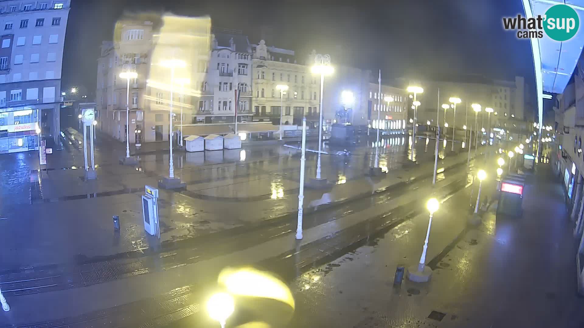 Webcam Zagabria Ban Jelacic piazza | Croazia