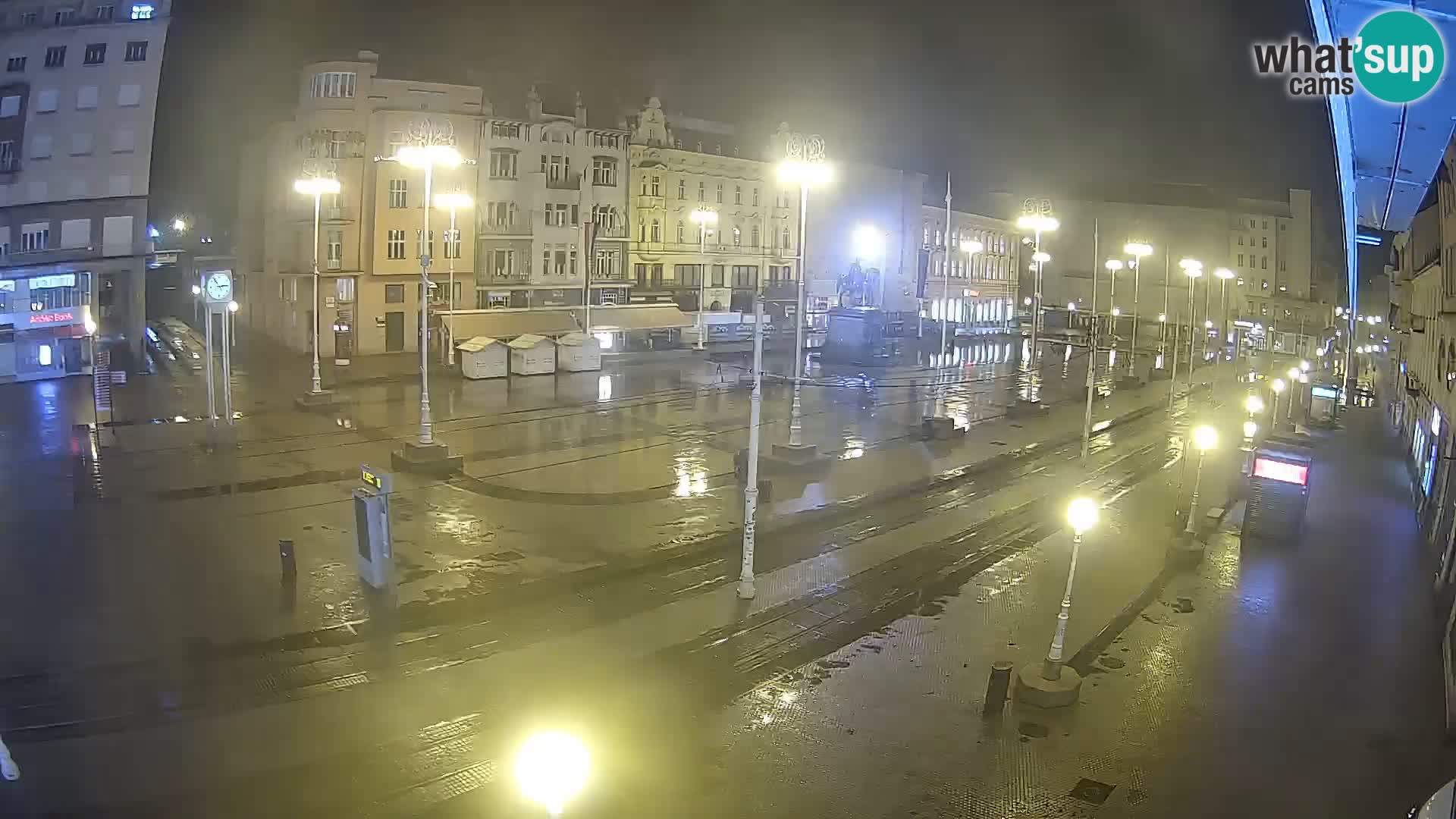 Webcam Zagabria Ban Jelacic piazza | Croazia