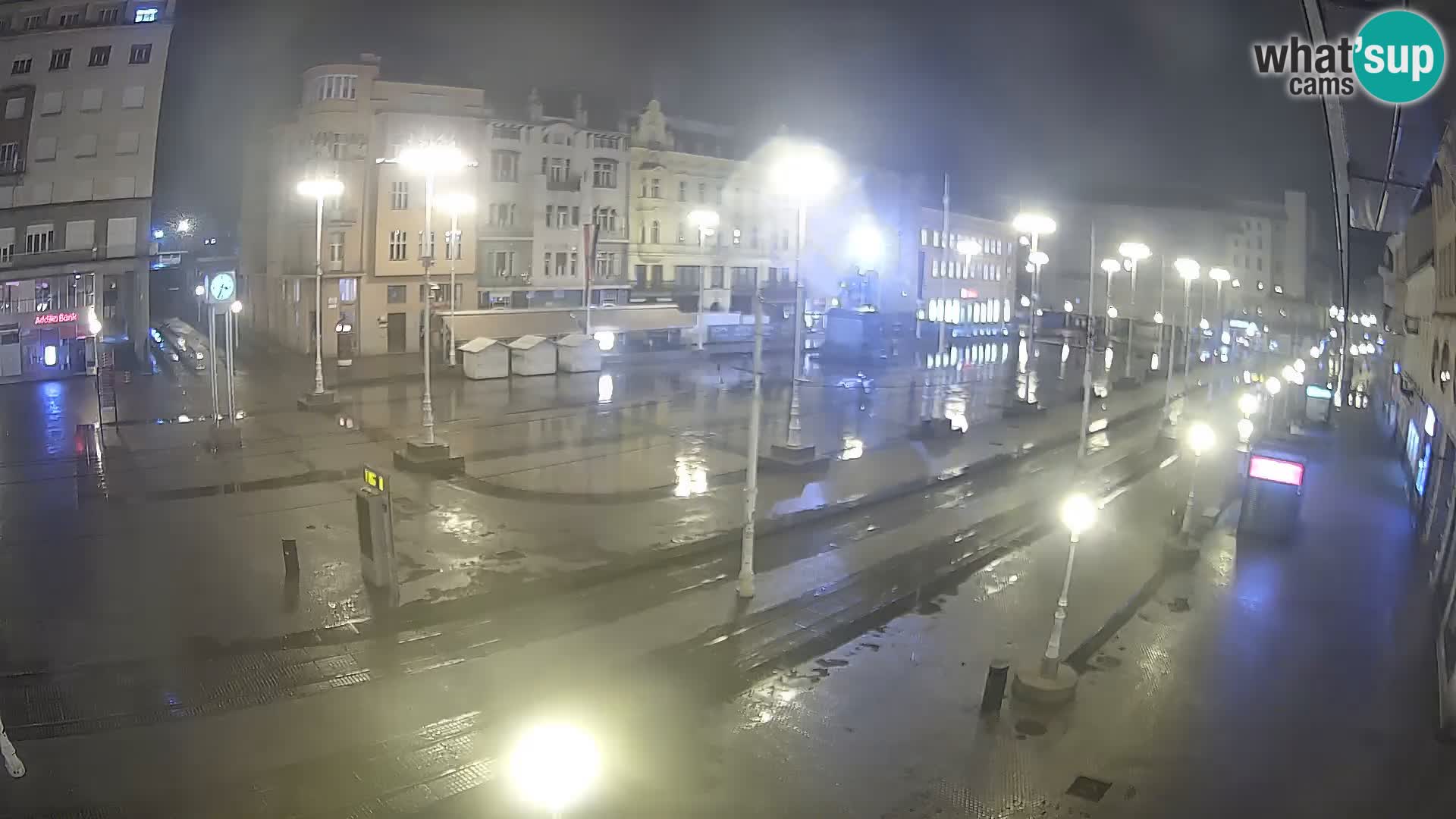Zagreb webcam Ban Jelacica Platz | Kroatien