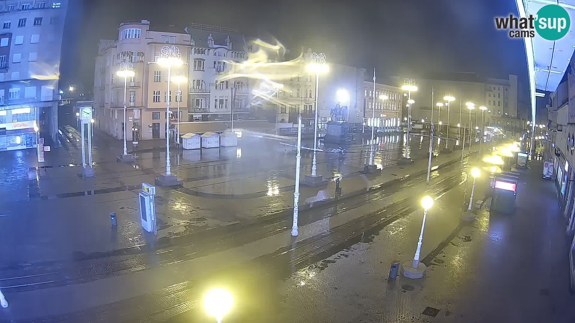 Webcam Zagabria Ban Jelacic piazza | Croazia