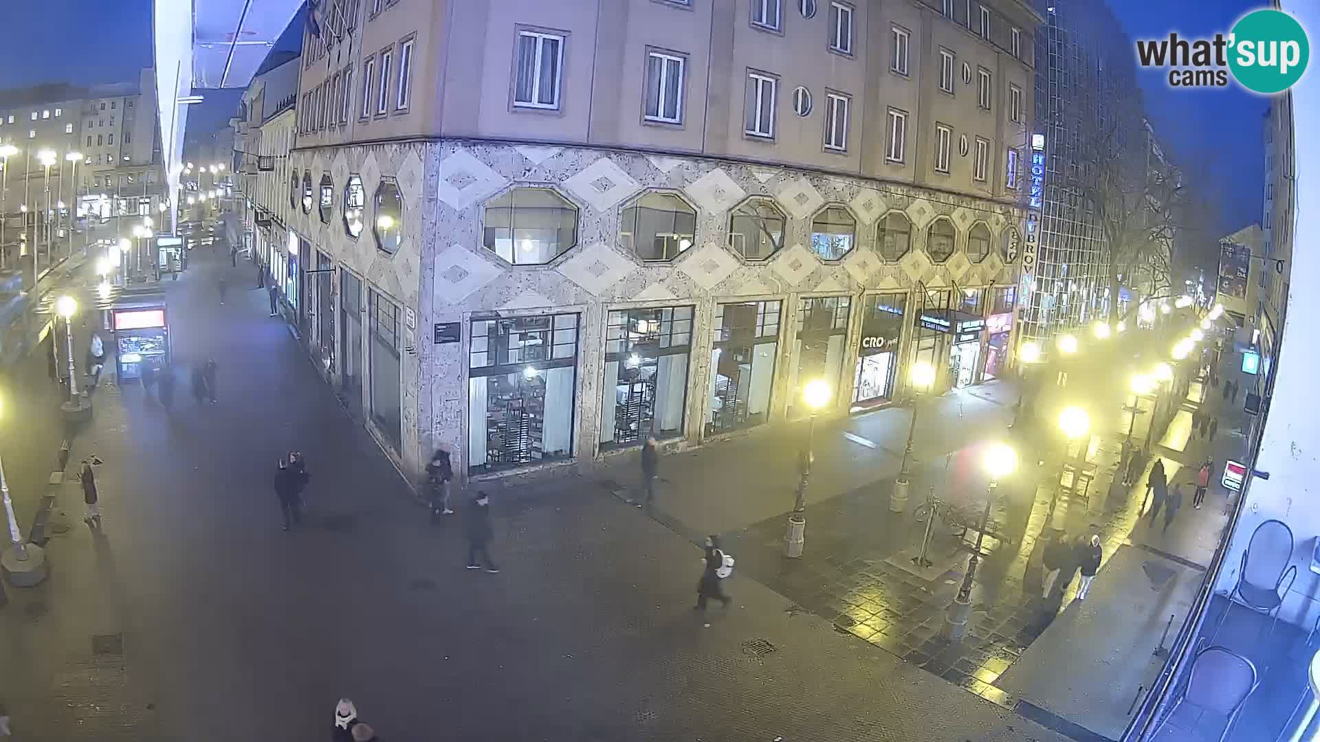 Webcam Zagreb Bana Jelačića square | Croatia