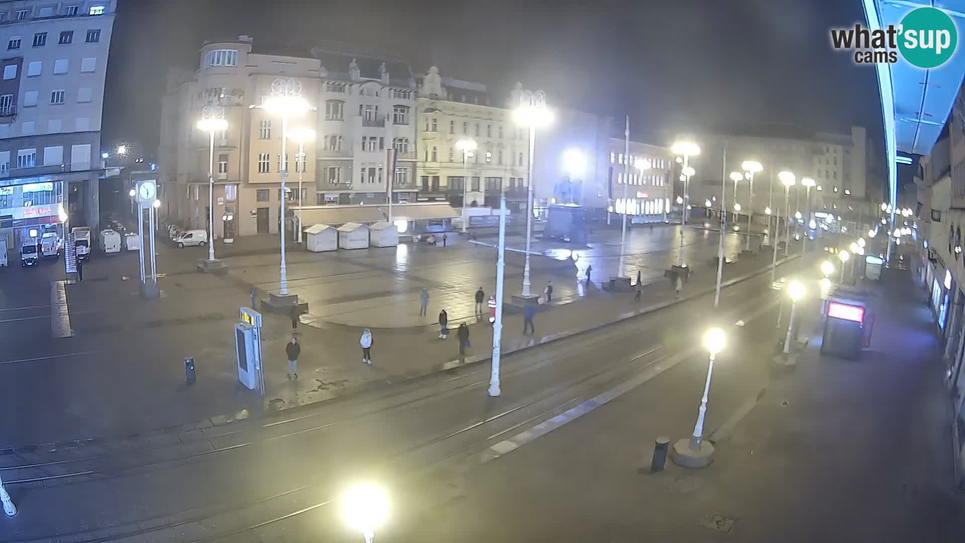 Zagreb live cam Bana Jelačića